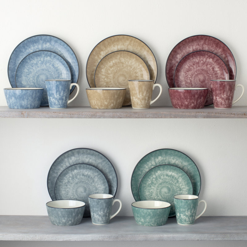 高評価アイテム Noritake Colorkraft Essence 12-Piece Dinnerware Set, Service ノリタケ